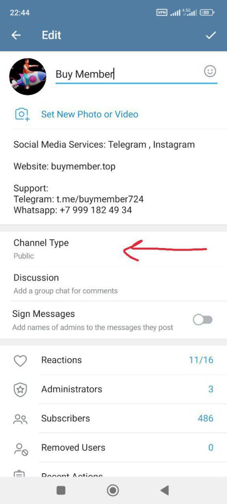 Telegram join link