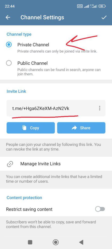 join link at Telegram
